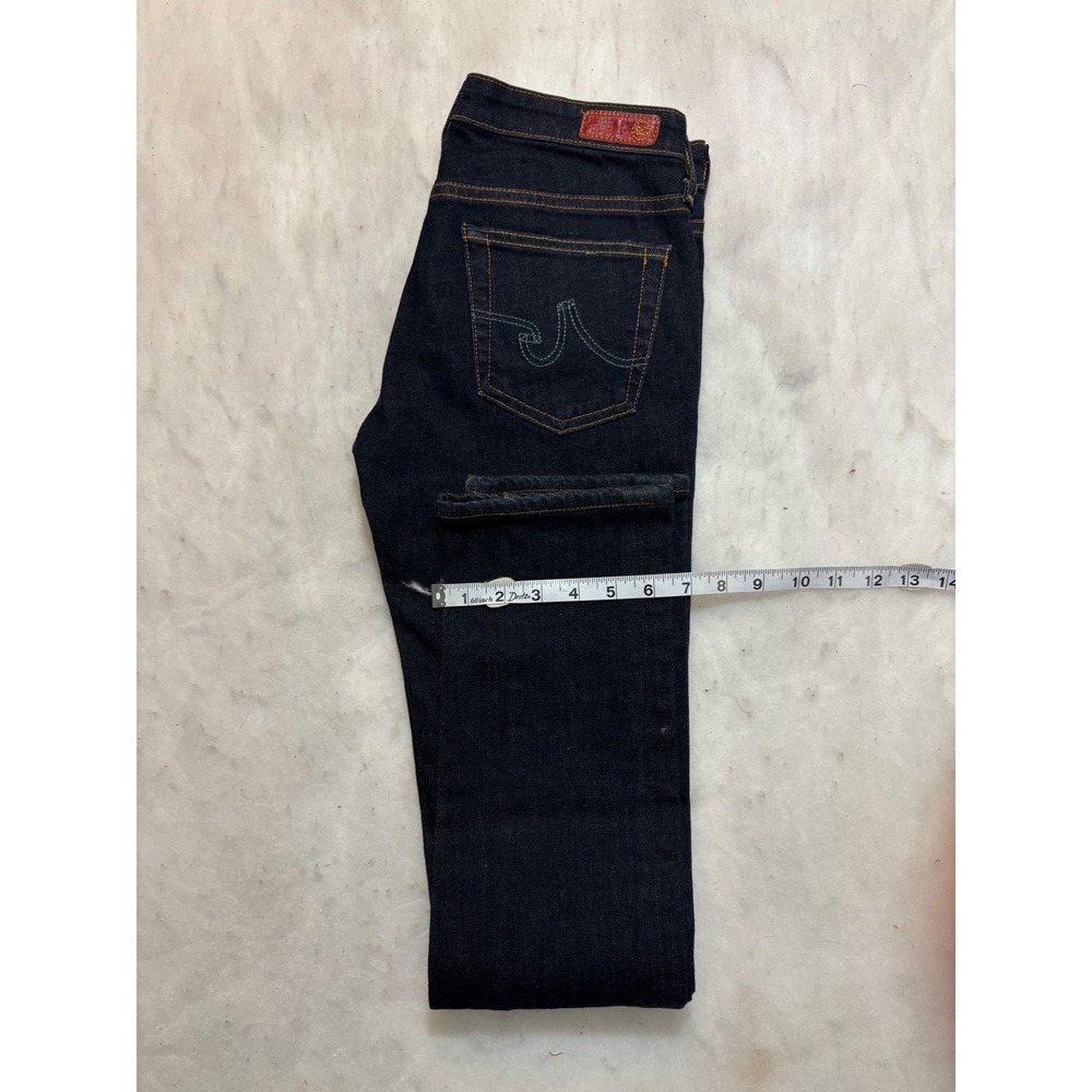 AG Adriano Goldschmied The Premiere Skinny Straight Jeans Dark Indigo 26R Mens - Picture 10 of 11